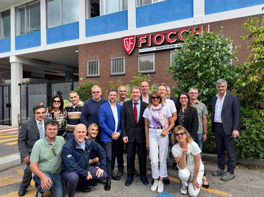 FIOCCHI MUNIZIONI OSPITA L'ASSEMBLEA ASSOARMIERI: UN INCONTRO CHE RAFFORZA LA SINERGIA TRA PRODUZIONE E DISTRIBUZIONE